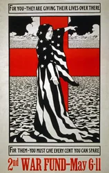 Für dich - sie geben dort drüben ihr Leben, 1918